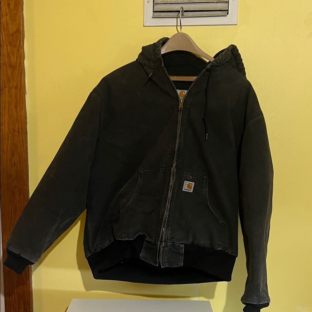 Carhartt Dark Gray Hooded Jacket